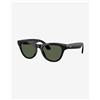 Ray-Ban Occhiali Ray-Ban Meta Skyler Shiny Black con lenti G-15 Green