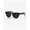 Ray-Ban Occhiali Ray-Ban Meta Skyler Shiny Black con lenti Clear Graphite Green Transitions fotocromatiche