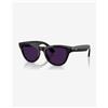 Ray-Ban Occhiali Ray-Ban Meta Skyler Shiny Black con lenti Clear Amethyst Transitions fotocromatiche