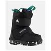 Burton Scarponi da snowboard Burton Mini Grom neri per bambini - 15.5
