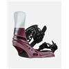 Burton Attacchi Snowboard Burton Lexa X EST bianco viola donna - M