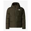 The North Face Giacca con cappuccio The North Face North Down verde marrone bambino - XS