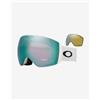 Oakley Maschera Oakley Flight Deck Pro L Matte White con lente Prizm Snow Sapphire Iridium + Prizm Sage Gold Iridium