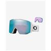 Oakley Maschera Oakley Line Miner Pro M Matte White con lente Prizm Snow Sapphire Iridium + Prizm Iced Iridium