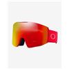 Oakley Maschera Oakley Fall Line L Matte Redline con lente Prizm Snow Torch Iridium