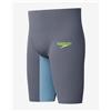 Speedo Costume Speedo Fastskin LZR Pure Valor 2.0 High Waist Jammer grigio bluastro giallo - 30