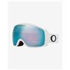 Oakley Maschera Oakley Flight Tracker M Matte White con lenti Prizm Sapphire