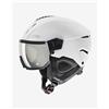 Uvex Casco Uvex Instinct Visor bianco nero opaco con lente a specchio argento - 53-56