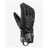 Leki Guanti Leki Air Swtch 3D nero grigio per bambini - 6