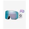 Oakley Maschera Oakley Line Miner Pro L Matte White con lente Prizm Snow Sapphire Iridium + Prizm Iced Iridium