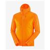 Salomon Giacca con cappuccio Salomon Elixir Hybrid arancio - XL