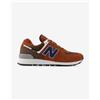 New Balance Scarpe New Balance 574 marrone arancione blu - 39.5