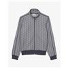 Lacoste Felpa Lacoste Paris Monogram Full Zip grigio nero - L