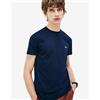 Lacoste T-shirt Lacoste Pima manica corta blu scuro - M