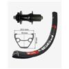 XLC Ruota posteriore XLC DT-Swiss 466D 29' Disc IS 6-bolt perno passante 142 mm nero