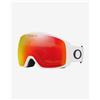Oakley Maschera Oakley Flight Tracker L Matte White con lente Prizm Snow Torch Iridium