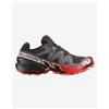 Salomon Scarpe Salomon Speedcross 6 GORE-TEX nero grigio scuro rosso - 44(2/3)