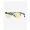 Oakley Occhiali Oakley Frogskins X Fortnite Matte Cyan Blue Clear Shift Fade con lenti Prizm Gaming 2.0