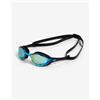 Arena Occhialini da nuoto Arena Cobra Edge neri con lenti a specchio blu.