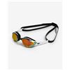 Arena Occhiali da nuoto Arena Cobra Edge neri con lenti arancioni a specchio.