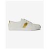 Ralph Lauren Scarpe Ralph Lauren Janson II Metallic bianco oro donna - 36