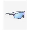 RUDY PROJECT Occhiali Rudy Project Cutline neri con lenti specchiate blu