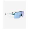 RUDY PROJECT Occhiali Rudy Project Spinshield Pro bianco verde con lenti specchiate blu