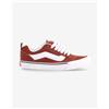 Vans Scarpe Vans Knu-Skool colore rosso scuro bianco - 45