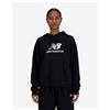 New Balance Felpa con cappuccio New Balance Sport Essentials French Terry Logo nero donna - XS