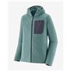 Patagonia Felpa con cappuccio Patagonia R1 Air Full Zip blu - S