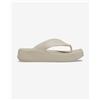 Crocs Infradito Crocs Getaway Platform Flip bianco crema donna - 38-39