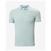 Helly Hansen Polo Helly Hansen Kos manica corta azzurro menta - S