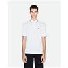 Armani Exchange Polo Armani Exchange AX manica corta bianco nero - S