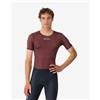 Castelli Maglia intima Castelli Pro Mesh 2.0 manica corta rosso bordeaux - S