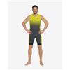 Zoggs Body triathlon Zoggs Predator Tour senza maniche giallo grigio scuro - XS