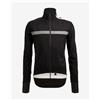 Santini Giacca sottile impermeabile Santini Guard Neo Shell nero bianco - Slim fit - L
