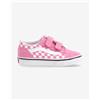 Vans Scarpe Vans Old Skool Sidestripe rosa bianco neonati - 20