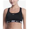 Nike Swim Top bikini Nike Swim Logo Tape nero donna - XS