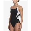 Nike Swim Costume da bagno Nike Swim Hydrastrong Fly One Piece nero bianco donna - 26