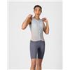 Castelli Body triathlon Castelli Free San Remo 3 Rosso Corsa senza maniche grigio chiaro grigio fumo donna - M