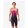 Castelli Body triathlon Castelli Free San Remo 3 Rosso Corsa senza maniche viola arancione donna - S
