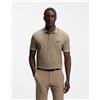 Boss Polo BOSS Green Paddy manica corta marrone - XL