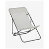 Lafuma Mobilier Sedia pieghevole Lafuma Mobilier Maxi Transat Batyline bianco