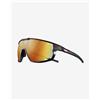 Julbo Occhiali Julbo Rush nero rosso con lente fotocromatica REACTIV 1-3 Light Amplifier arancione