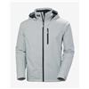 Helly Hansen Giacca con cappuccio Helly Hansen Crew Midlayer 2 grigio chiaro - M