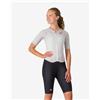 Castelli Body triathlon Castelli Free San Remo 3 Rosso Corsa manica corta bianco donna - L