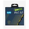 KMC Catena KMC DLC 12V 126 maglie nero giallo
