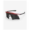 Scicon Occhiali Scicon Aeroshade 2.0 Titanium bianco rosso con lenti specchiate nere