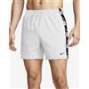 Nike Swim Costume Nike Swim Breaker Logo Tape 5Inch Volley bianco - XL