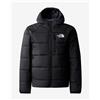 The North Face Giacca con cappuccio The North Face Reversible Perrito nero grigio bambina - XS